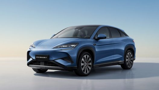 BYD sealion 7 Europe front - plare.