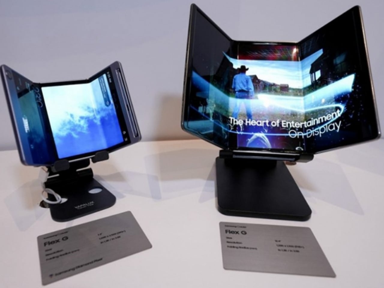 Choc Epique des Telephones Pliables Samsung Galaxy G Fold - plare.