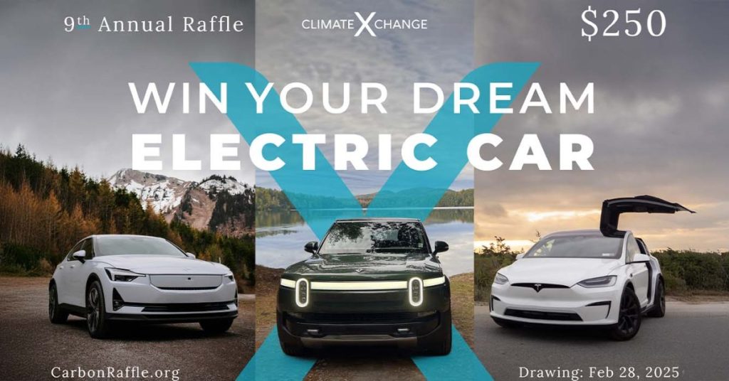 Gagnez le Véhicule Électrique de Vos Rêves avec la Loterie Incontournable de Climate XChange Avant la Rupture de Stocks !