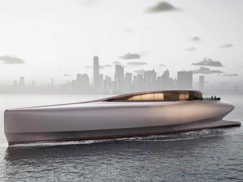 Découvrez le Superyacht Lily : Un Vaisseau de Luxe en Forme de Pétale avec Bassin de Nénuphars et Salle de Jeux Suspendue!