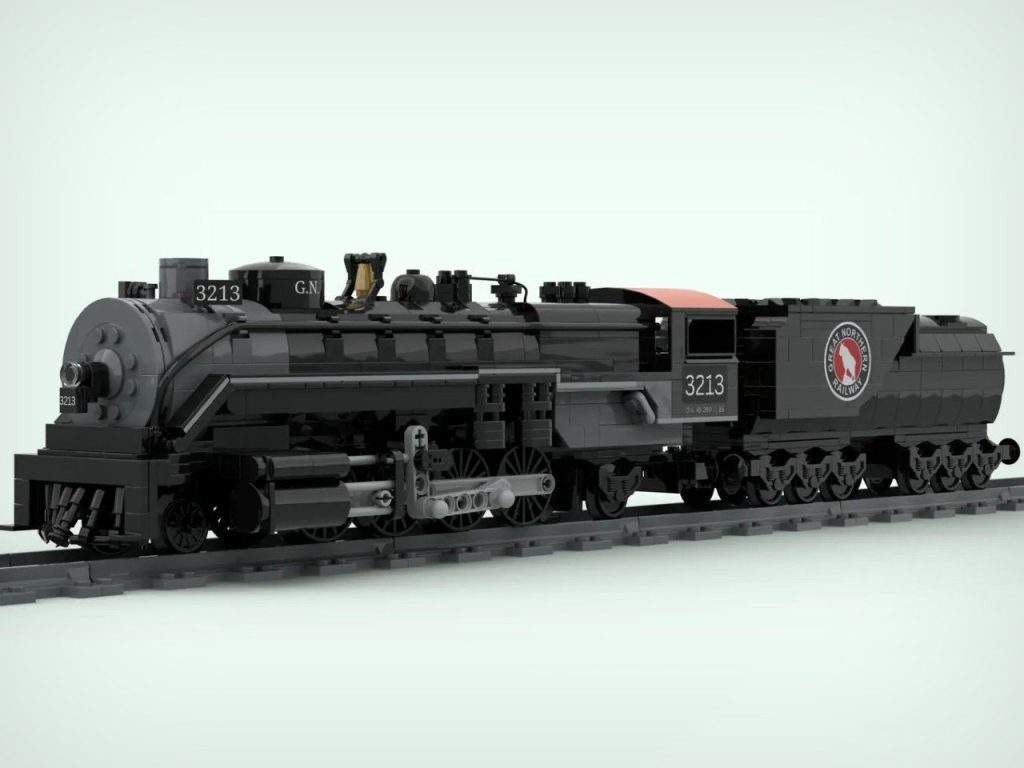 Découvrez ce LEGO Train de 1,195 Pièces qui Ravive la Magie des Locomotives à Vapeur Mikado!