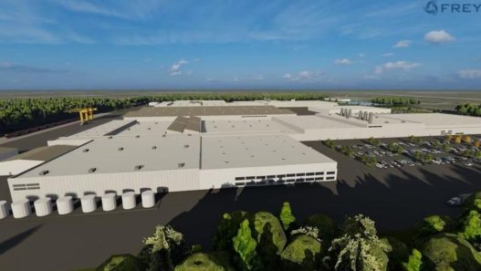 FREYR battery factory rendering georgia - plare.