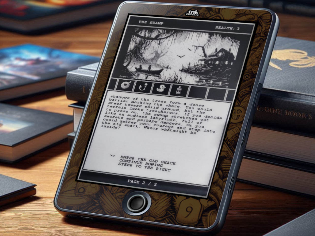 Ink Console e reader 7 - plare.