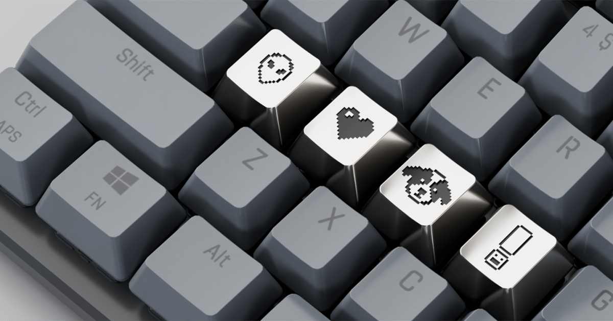 Mac icon creator Susan Kare adds cute pricey keycaps to fun prints and more - plare.