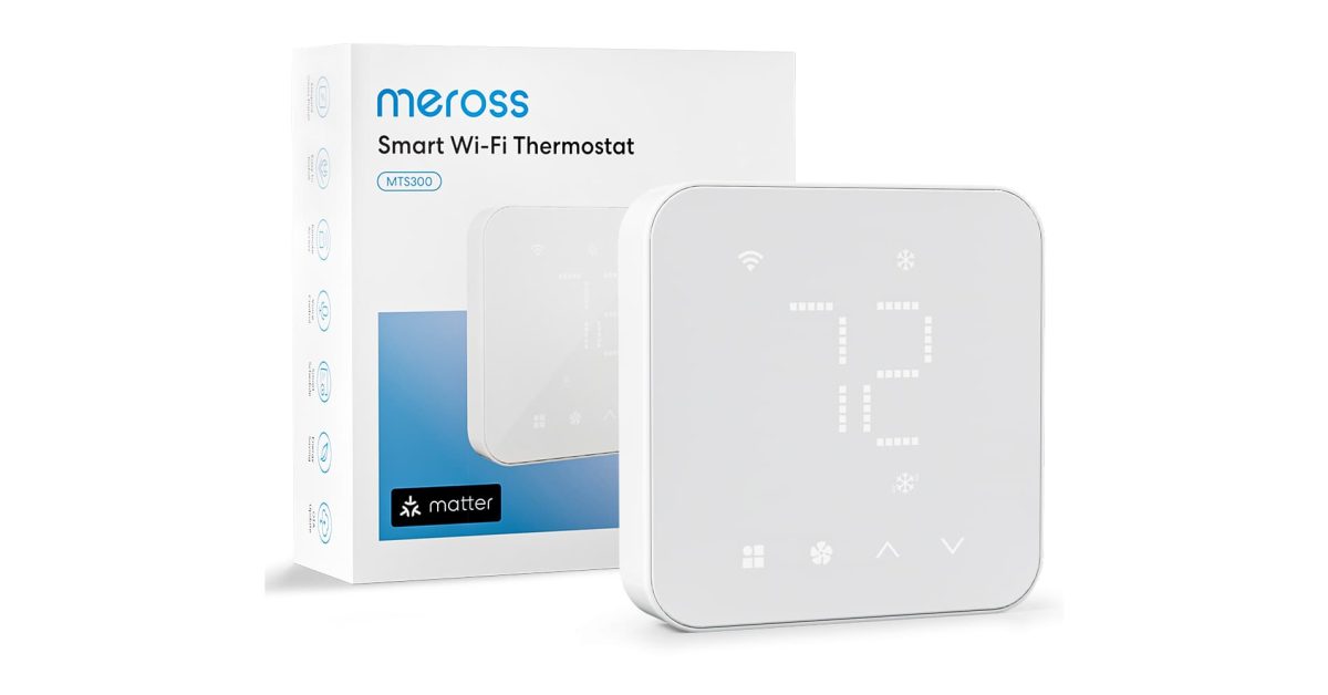 Meross Thermostat - plare.