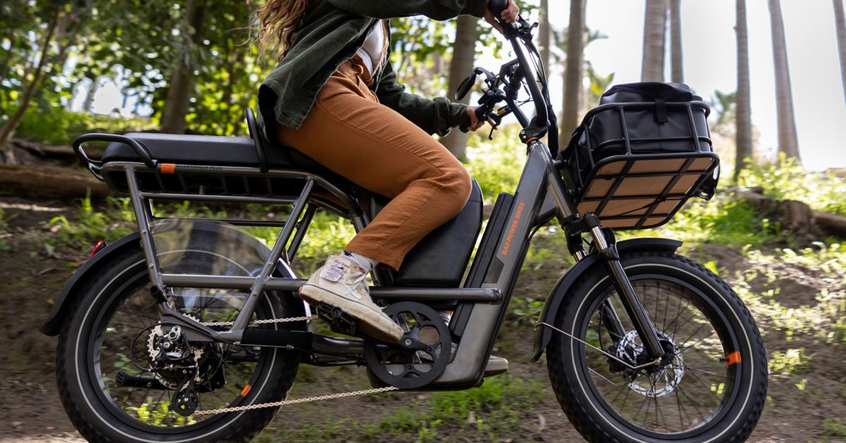 Rad Power RadRunner 3 Plus Utility e bike - plare.