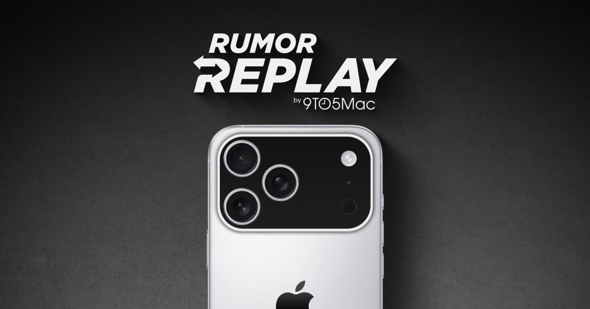 Rumor Replay iPhone 17 Pro - plare.