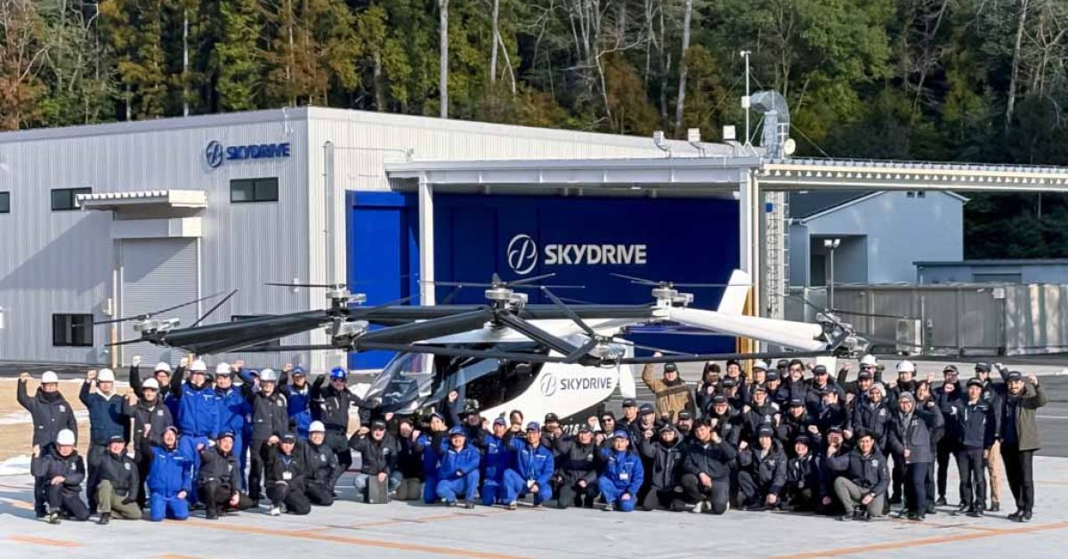 SkyDrive eVTOL certification crew - plare.
