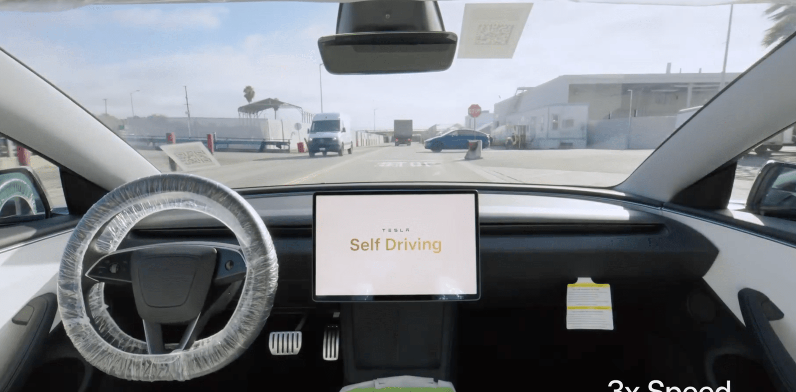 Tesla Self driving Fremont factory - plare.