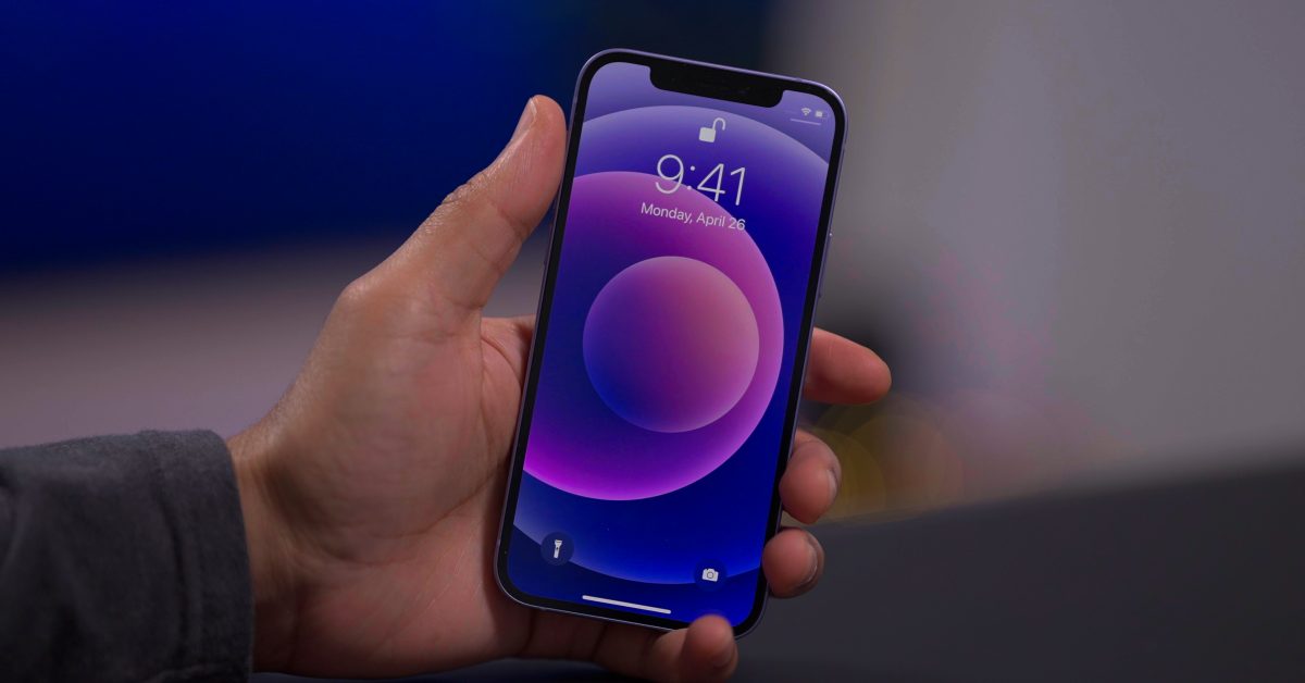 The Rewind iPhone 12 Purple Edition wallpaper - plare.