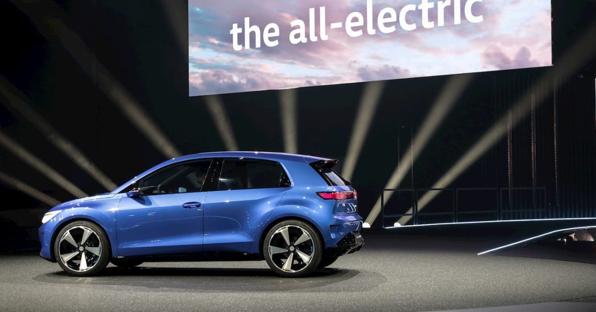 Volkswagen affordable EV - plare.
