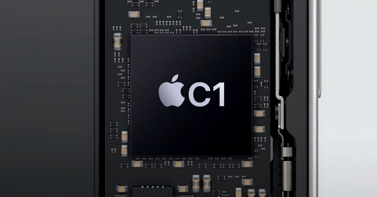 apple c1 modem chip - plare.