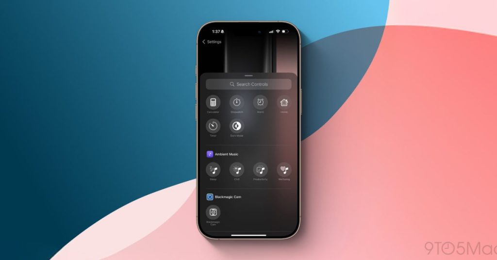 Musique immersive : iOS 18.4 beta introduit l’option Ambient Music dans le centre de contrôle via Apple Music