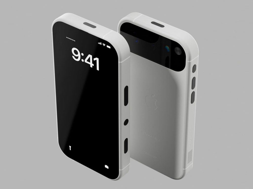 Découvrez le Concept Révolutionnaire de l’iPhone Ultra : Un Smartphone en Caoutchouc avec Caméra Arrangée Droite!