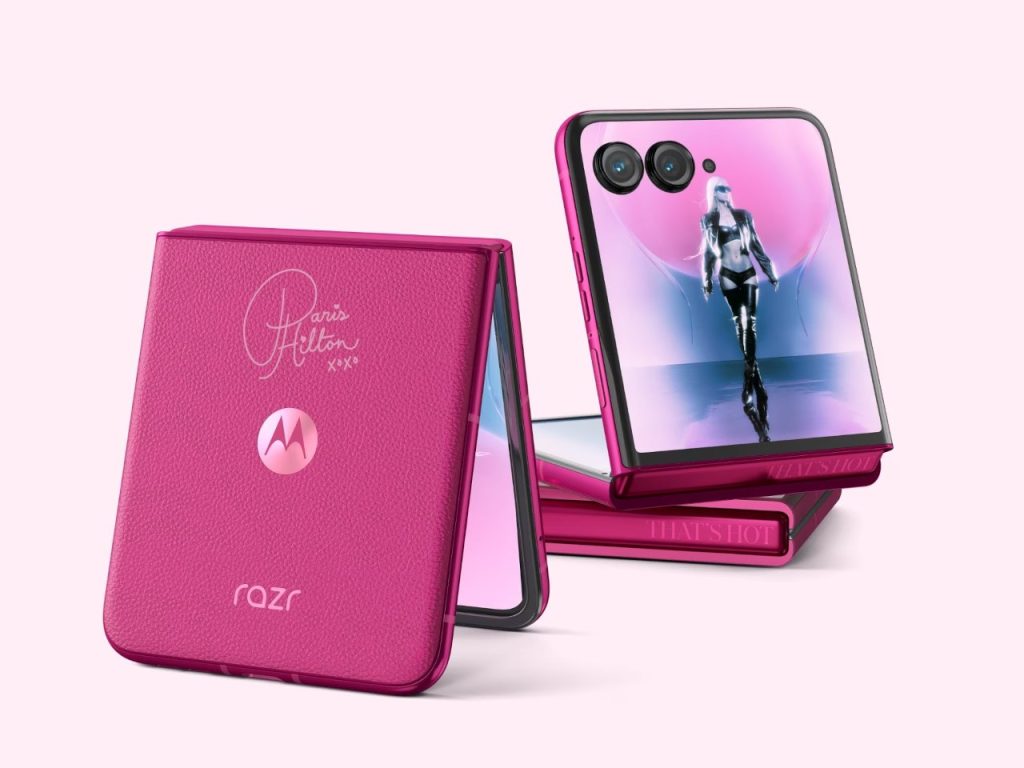 Le Motorola Razr Plus Paris Hilton : Pourquoi le Rose Fluo Devient la Nouvelle Tendance Incontournable !