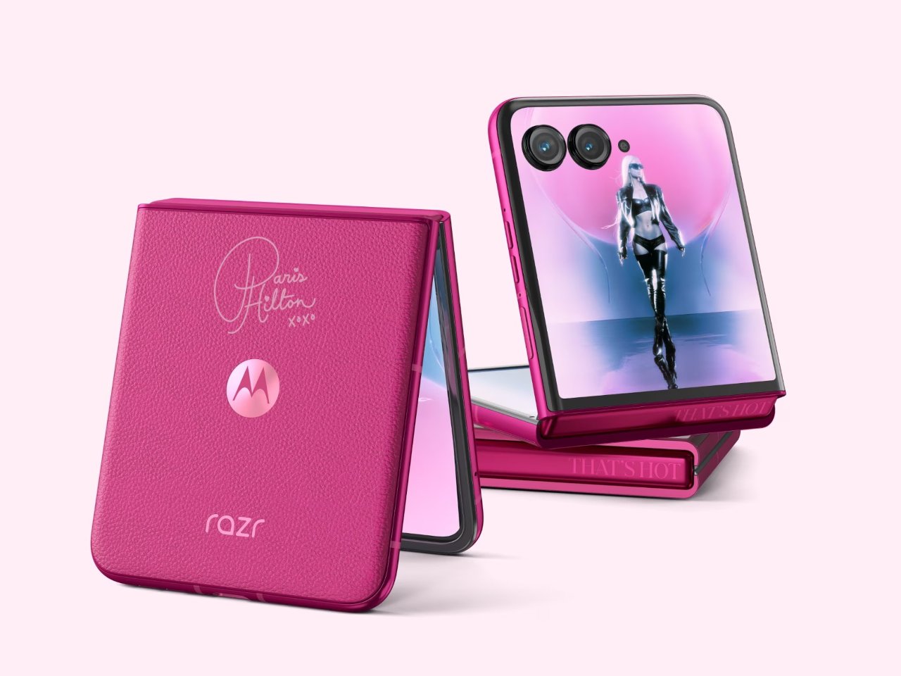 motorola razr plus paris hilton 09 - plare.