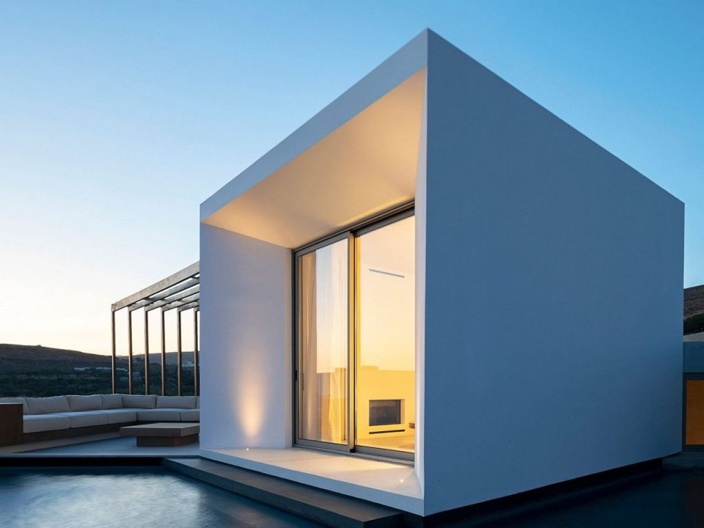 Découvrez Comment le Design Cycladique Moderne Fusionne avec la Sérénité de la Vie Insulaire dans Ce Havre de Paix!