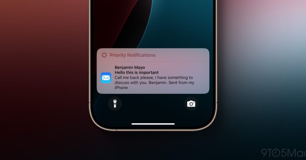 iOS 18.4 introduit les notifications prioritaires avec la nouvelle intelligence d’Apple