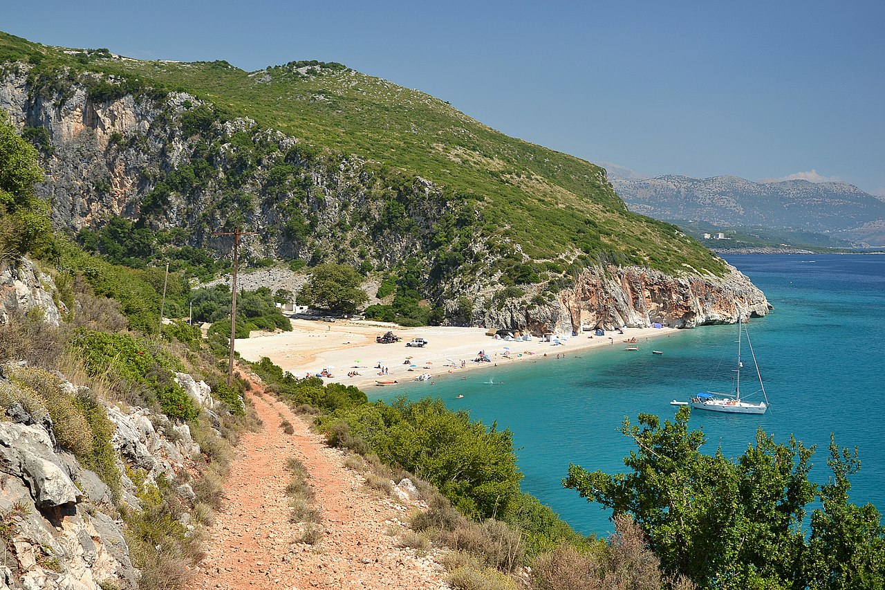 1 albania Gjipe beach Albania - plare.