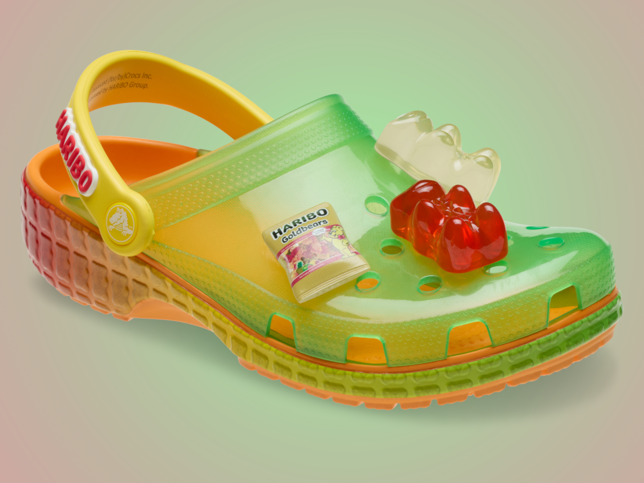 1741465444 951 Les nouvelles Crocs en forme de ourson Haribo des - plare.