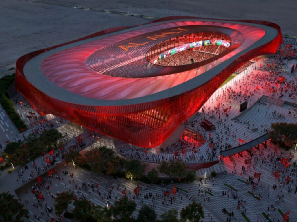 Découvrez le Nouveau Stade d’Al-Ahly FC : Une Merveille Architecturale Durable qui Révolutionne le Sport en Égypte !