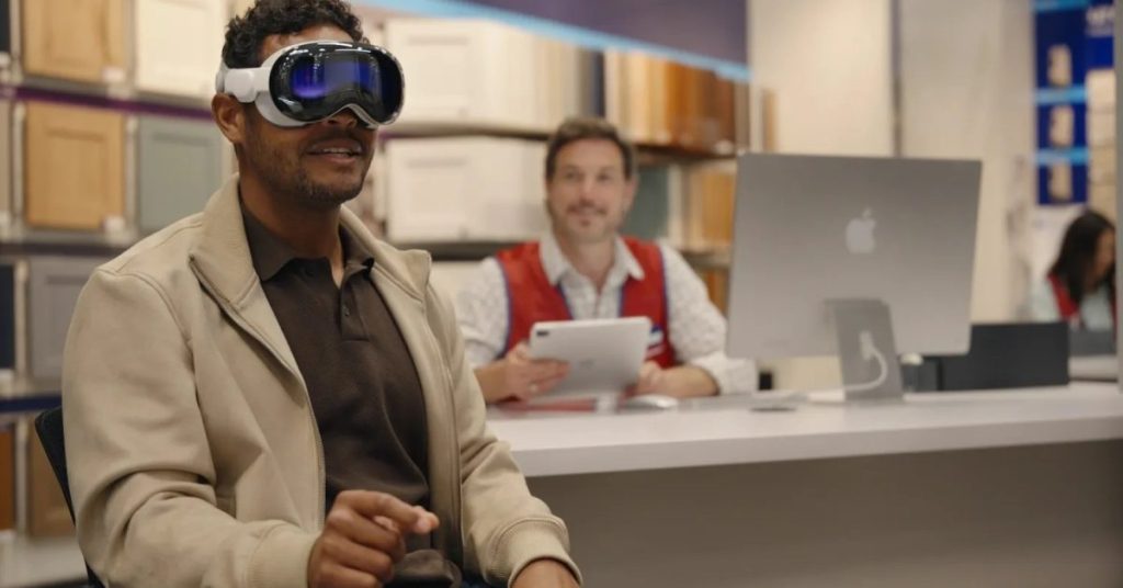 Expansion des démos d’Apple Vision Pro : découvrez-les dans de nouveaux magasins Lowe’s