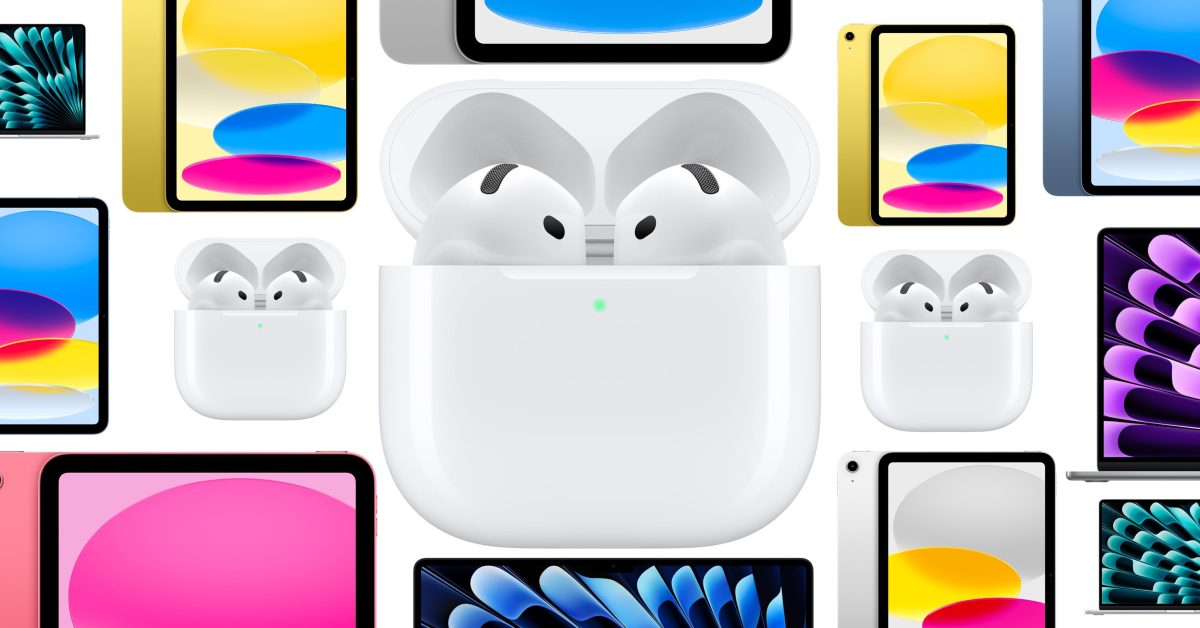Apple deals AirPods 4 MacBook Air iPad A16 - plare.