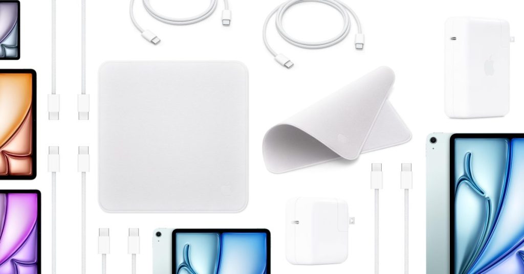 Nettoyez et connectez : Apple polishing cloth, iPhone 15 Pro et câbles USB-C à découvrir