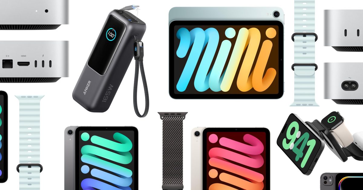 Apple deals M4 Mac mini iPad mini 7 Apple Watch bands - plare.
