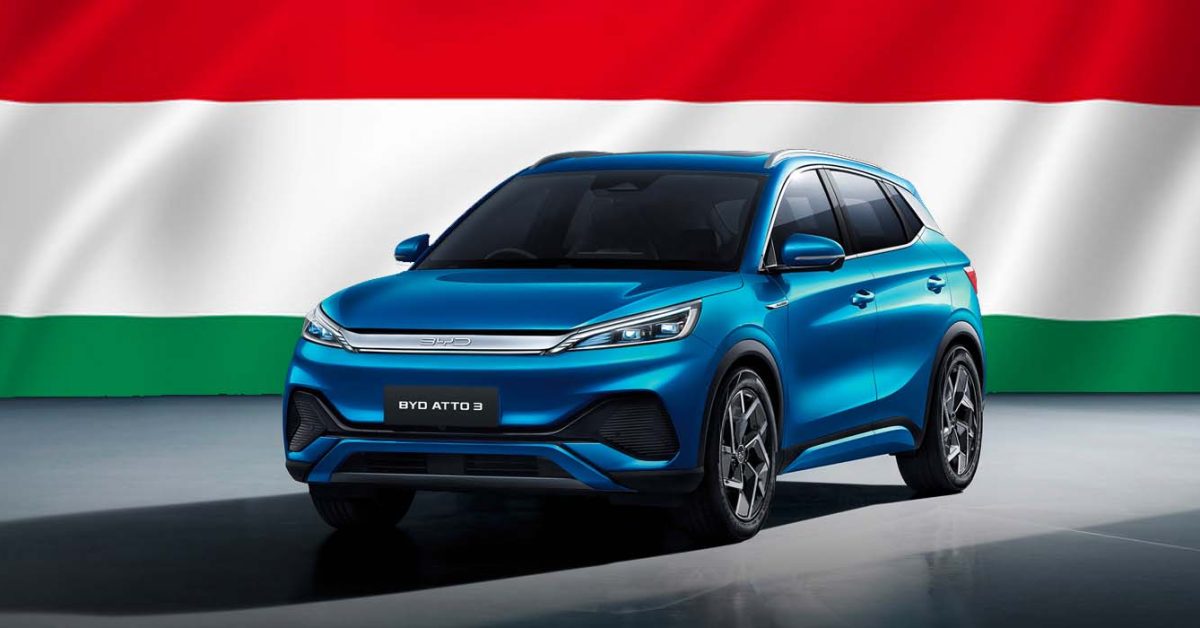 BYD production Europe Hungary - plare.
