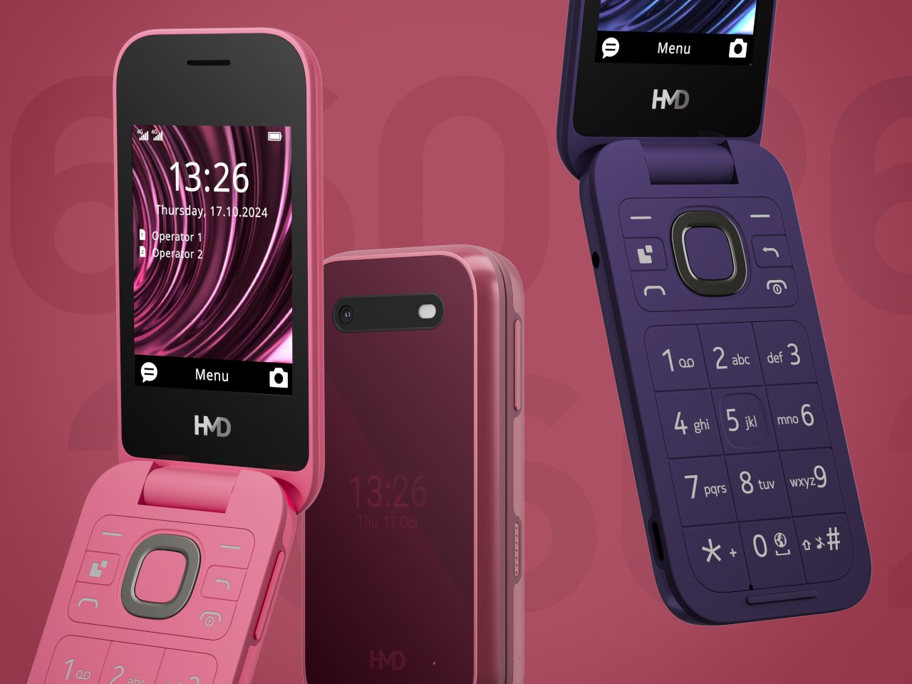 Decouvrez le HMD 2660 Flip Le telephone retro ideal - plare.