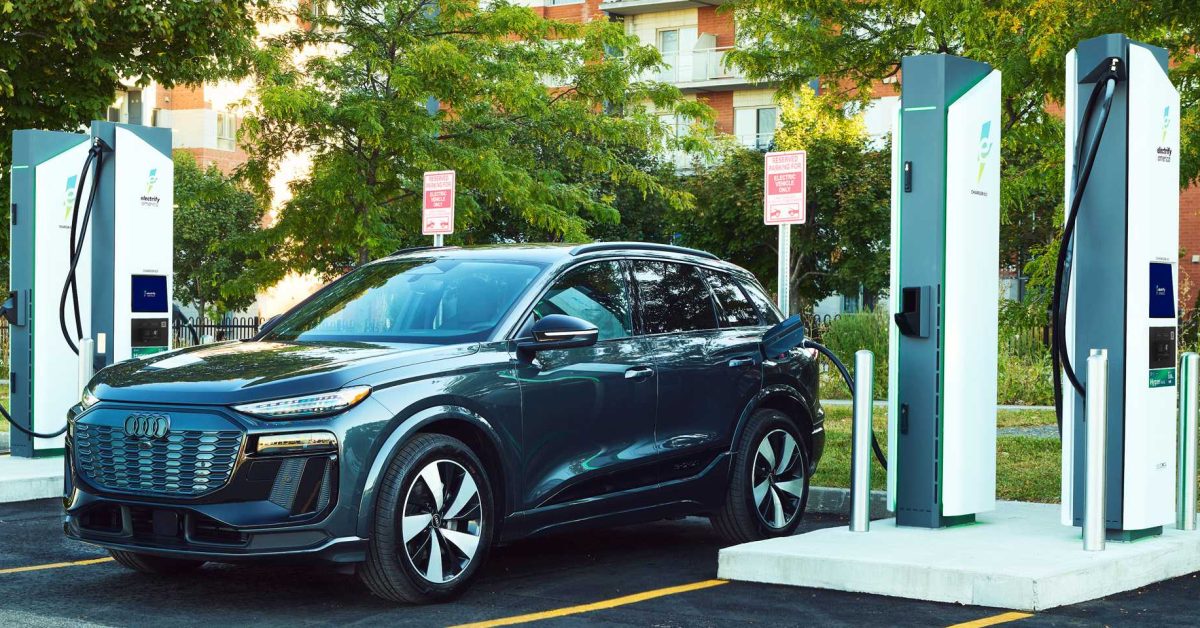 Electrify America Audi Q6 etron - plare.