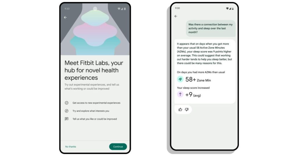 Fin du test ‘insights explorer’ par Fitbit labs : l’avenir de vos données santé en question Fin du test 'insights explorer' par Fitbit labs : l'avenir de vos données santé en question