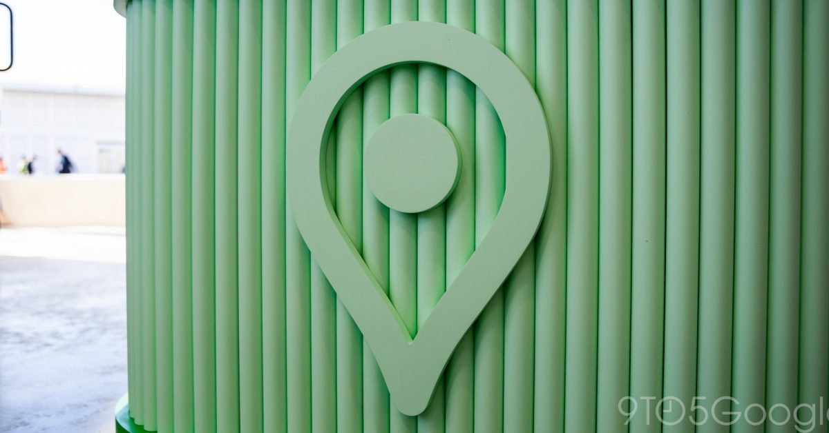 Google Maps CES 2024 booth - plare.