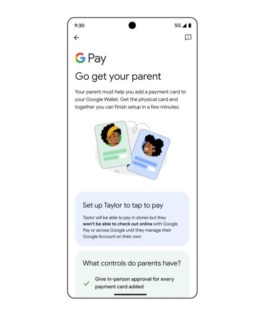 Google wallet élargit l'accès aux enfants sur android : une nouvelle ère du paiement mobile commence