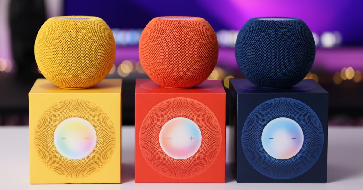 HomePod mini new colors - plare.