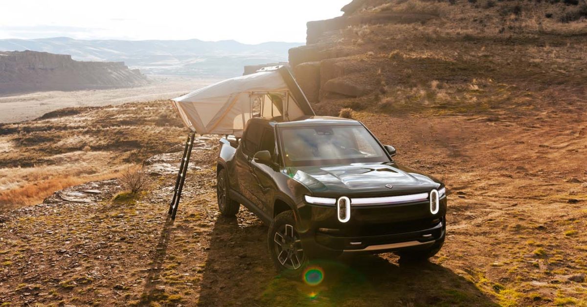 Rivian tent Hero - plare.
