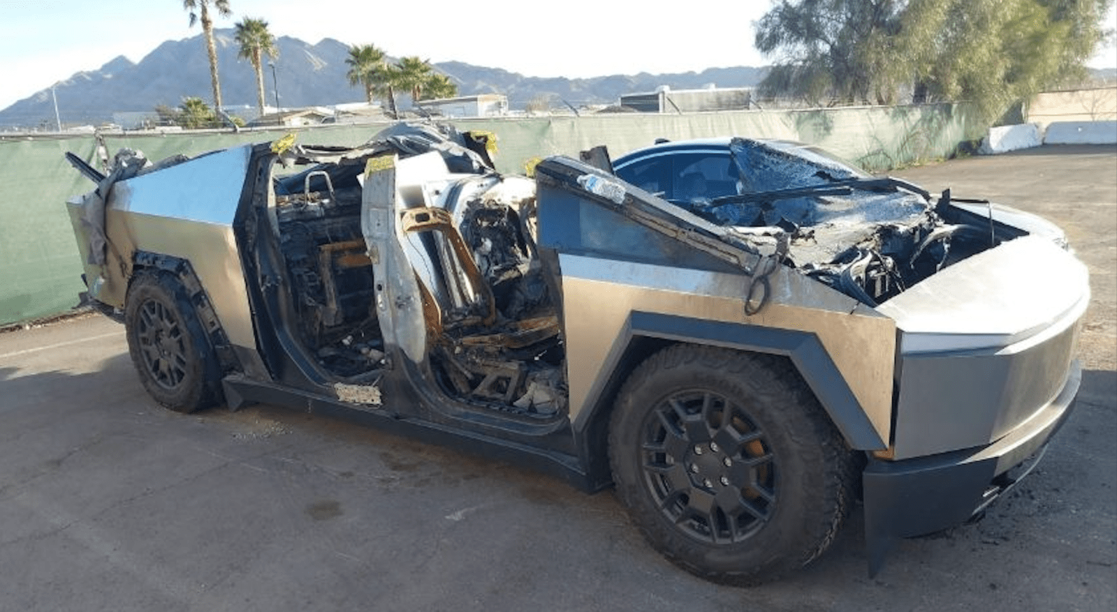 Tesla Cybertruck Las Vegas bombing - plare.