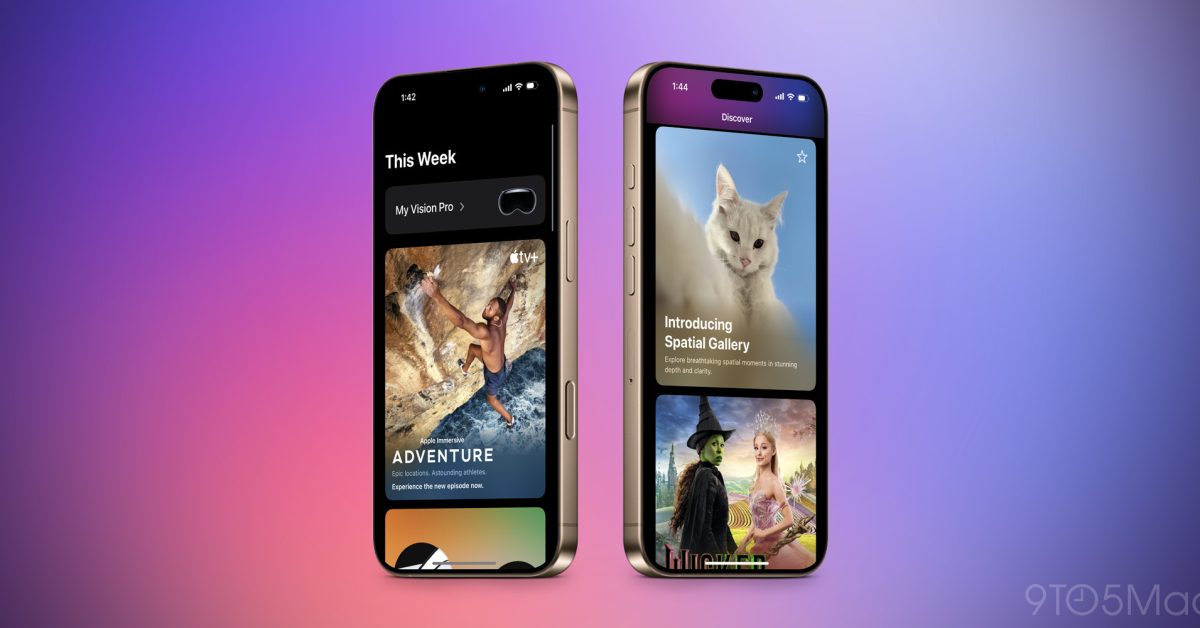 apple vision pro iphone app ios18.4 - plare.