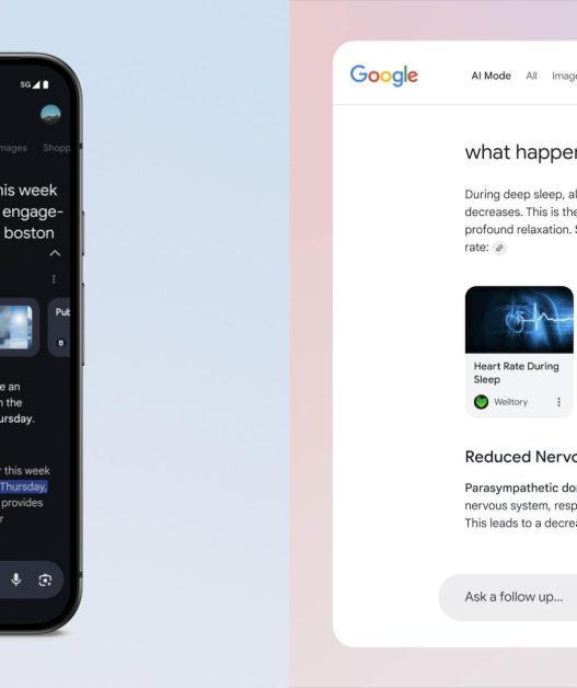 google transforme la recherche avec l'annonce d'un mode IA innovant