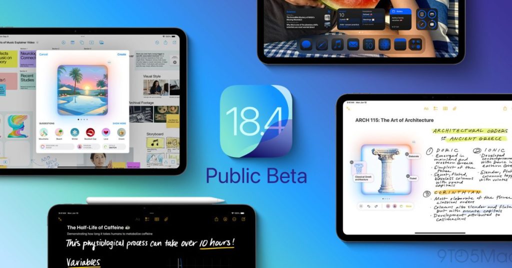 Nouvelles fonctionnalités révolutionnaires dans la beta publique 2 d’iPadOS 18.4 et macOS 15.4