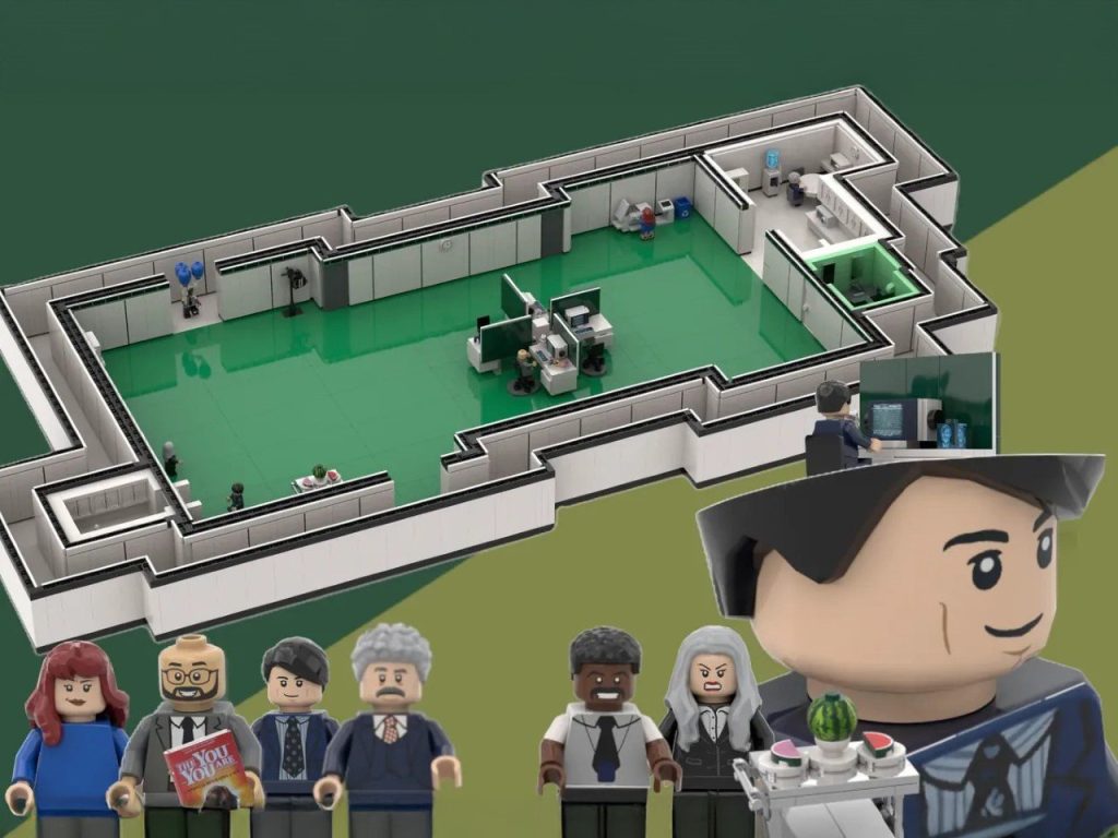 Créez Votre Propre Cauchemar Corporatif Éclairé en LEGO, Inspiré par Severance !