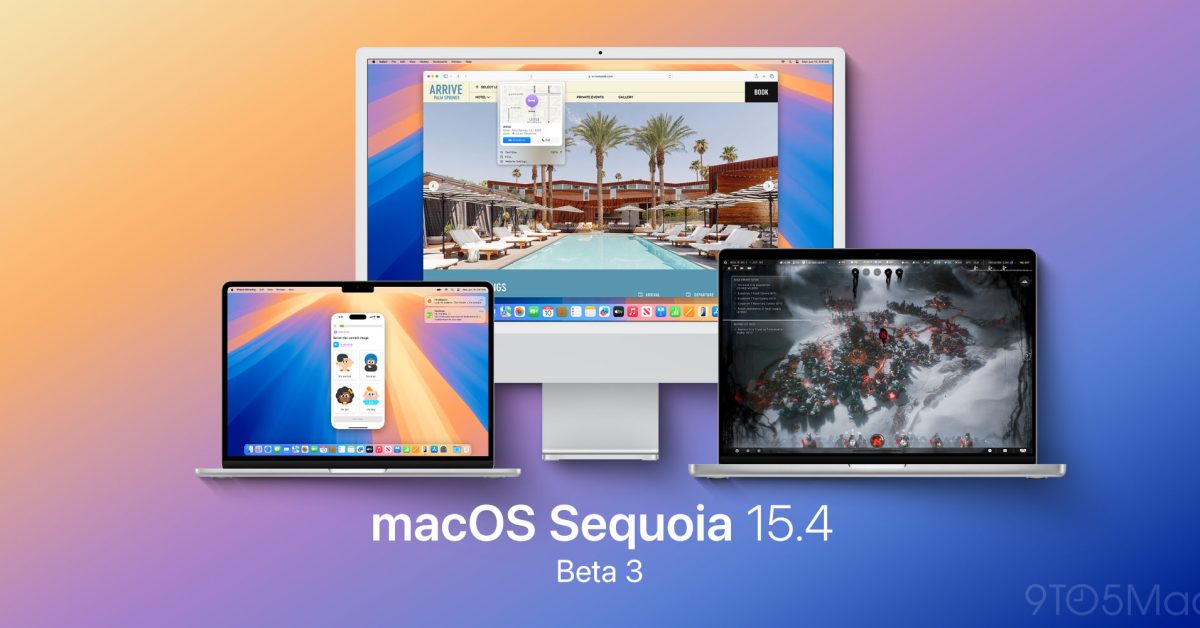 macOS Sequoia 15.4 b3 - plare.