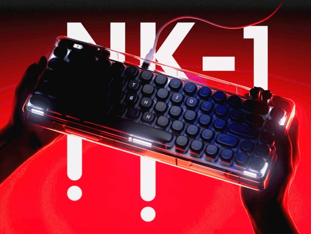 Découvrez le Clavier Mécanique Transparent NK-1 : Un Concept Éblouissant Que Tout Amateur de Tech Rêve de Posséder !