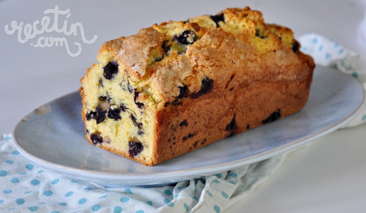 plumcake de arandanos 1 - plare.