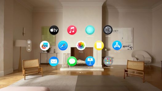 vision pro app home screen - plare.