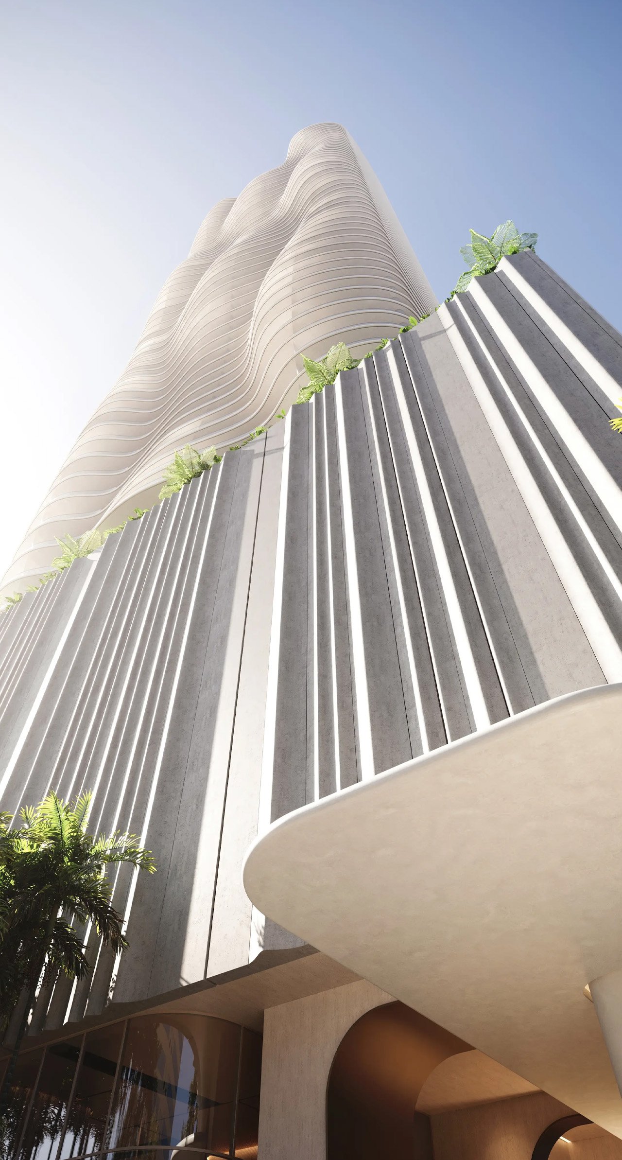 1743464175 766 Decouvrez le Luxe Reinvente LIncroyable Gratte Ciel Ecologique de Miami - plare.