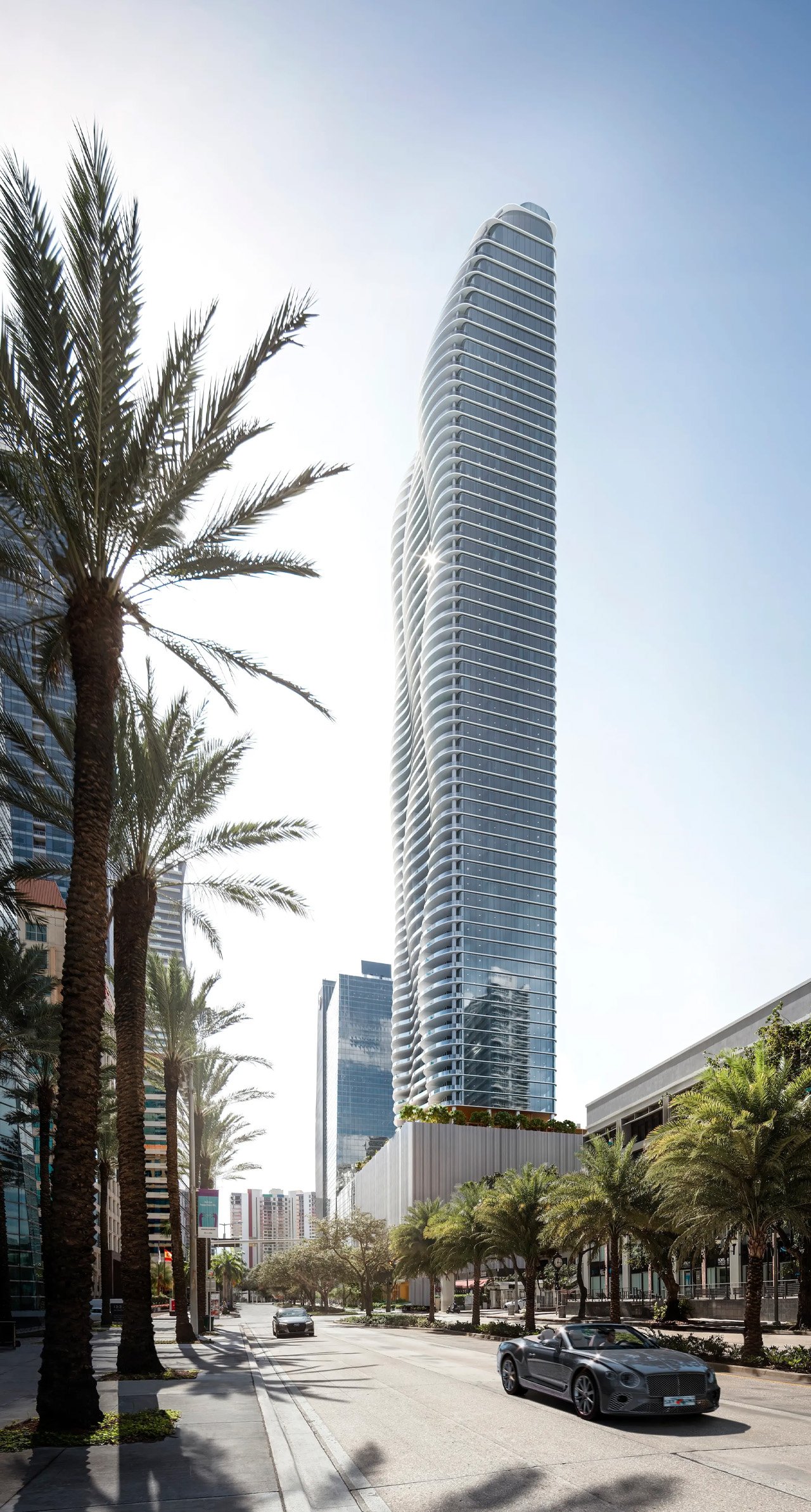 1743464175 814 Decouvrez le Luxe Reinvente LIncroyable Gratte Ciel Ecologique de Miami - plare.