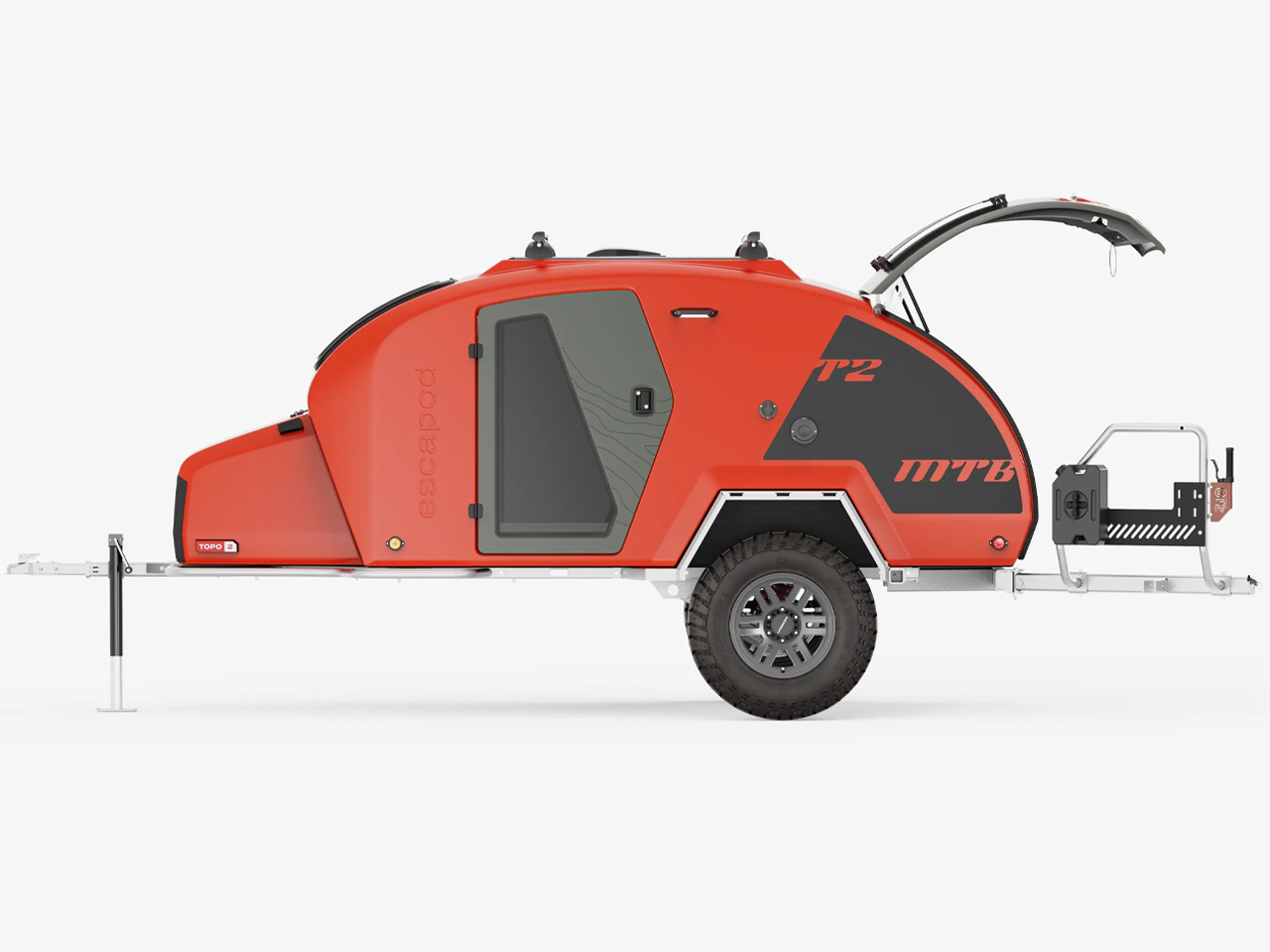 1744205260 915 Decouvrez le Camping Car Teardrop Special VTT Escapod TOPO2 avec Atelier - plare.