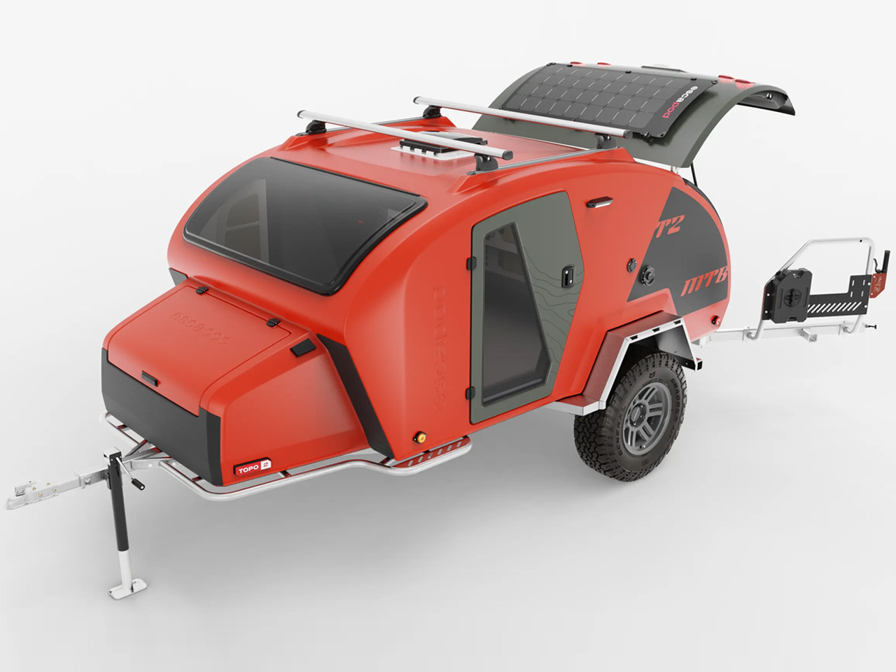 1744205261 842 Decouvrez le Camping Car Teardrop Special VTT Escapod TOPO2 avec Atelier - plare.